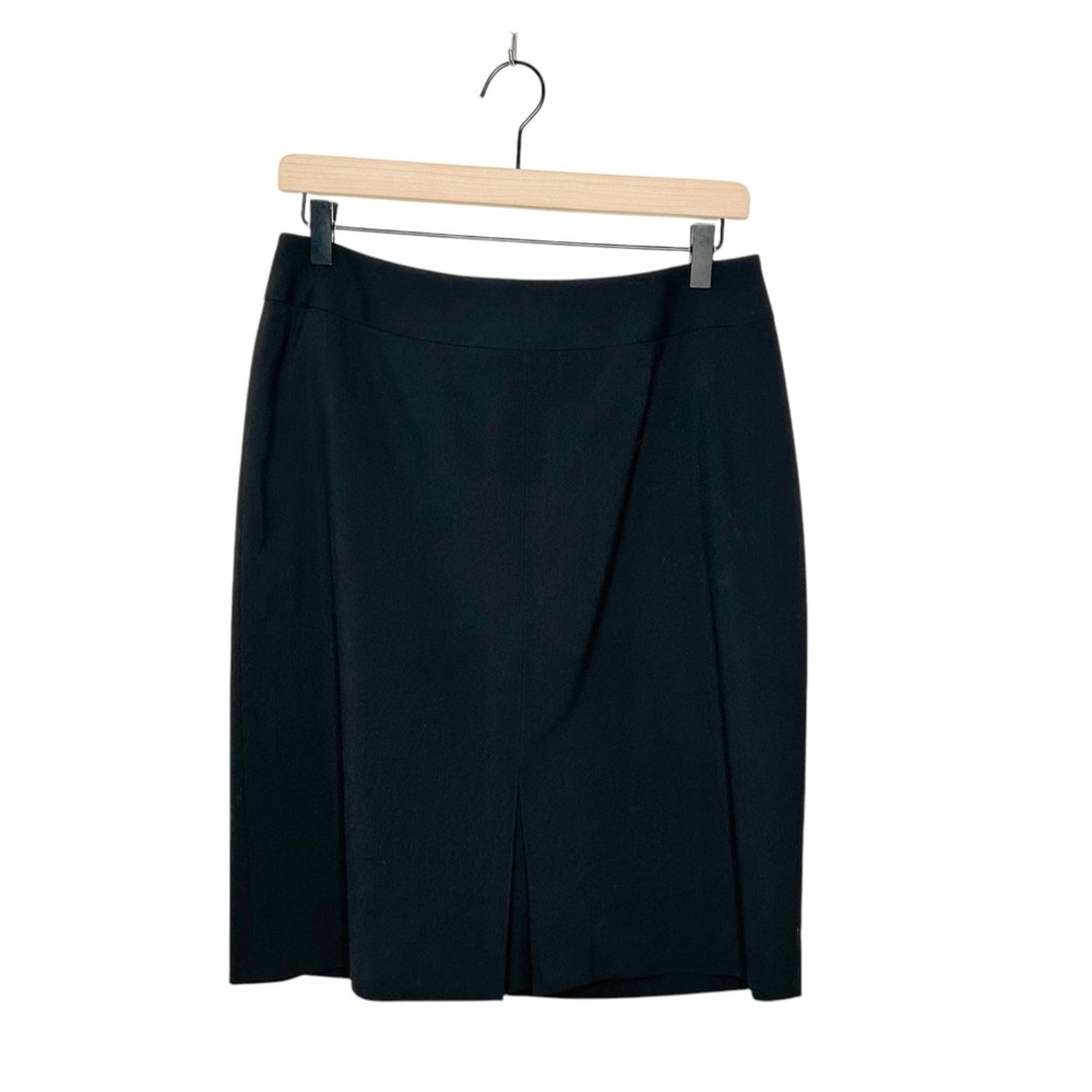 Caslon Nordstrom Classic Black Business Casual Office Career Pencil Skirt 10P